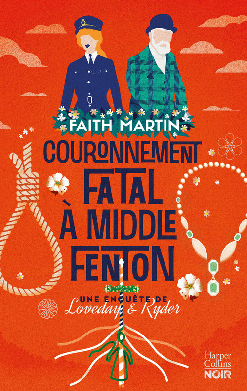 Couverture ebook de Couronnement fatal à Middle Fenton, de Faith Martin