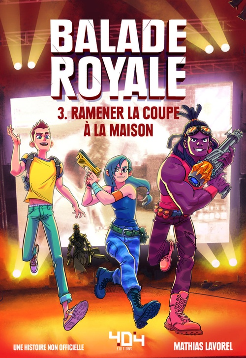 Couverture ebook de Balade Royale - Tome 3 Ramener la coupe à la maison, de Mathias Lavorel