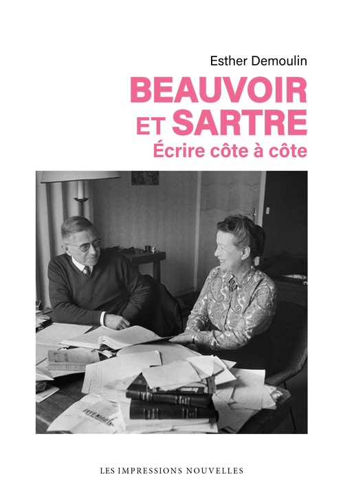 Couverture ebook de Beauvoir et Sartre, de Esther Demoulin
