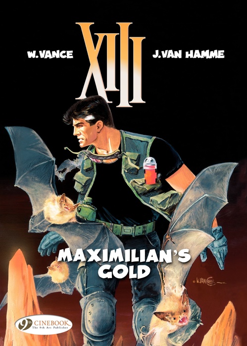 Couverture ebook de XIII - Volume 16 - maximilian's gold, de Jean Van Hamme, William Vance