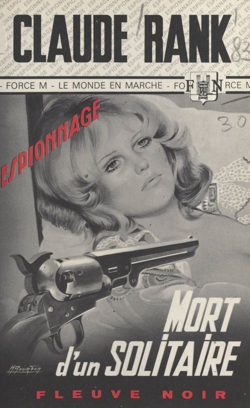 ebook cover of Mort d'un solitaire, by Claude Rank