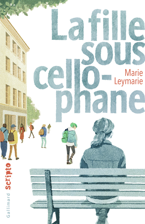 Couverture ebook de La fille sous cellophane, de Marie Leymarie