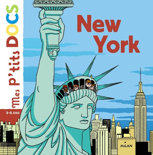 Couverture ebook de New York, de Daniel Blancou, Stéphanie Ledu
