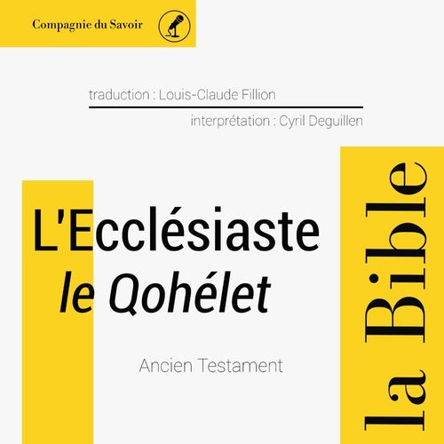 audiobook cover of L'Ecclésiaste (le Qohélet), by Anonyme