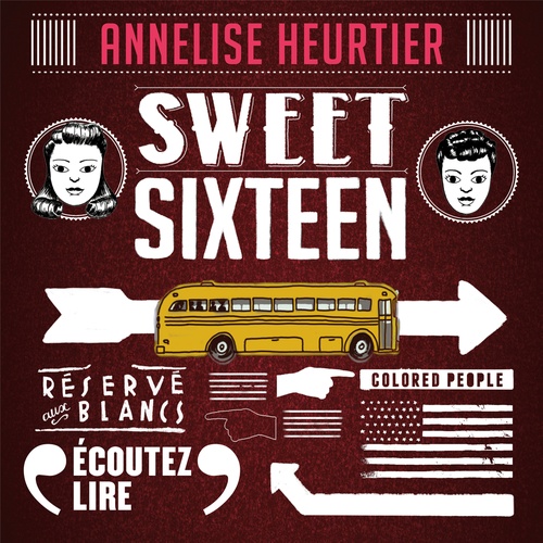 audiobook cover of Sweet sixteen, by Annelise Heurtier