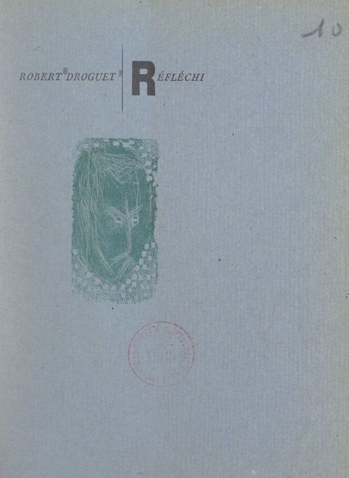 ebook cover of Réfléchi, by Robert Droguet
