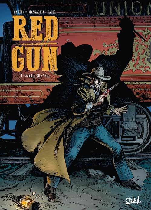 ebook cover of Red Gun T01 - La Voie du sang, by Jean-Charles Gaudin