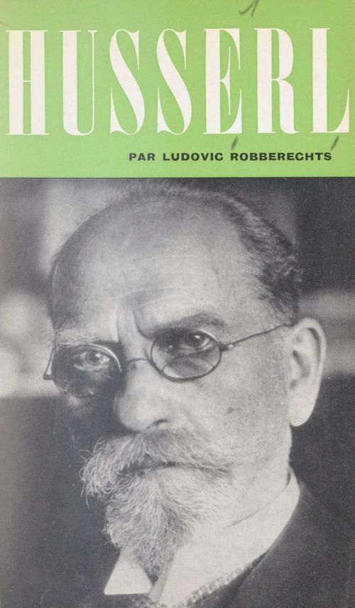 ebook cover of Husserl, by Ludovic Robberechts
