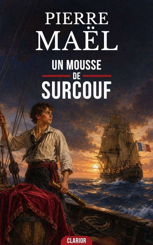 Couverture ebook de Un mousse de surcouf, de Pierre Maël