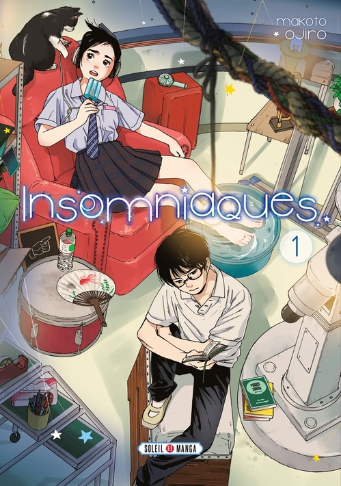 Couverture ebook de Insomniaques T01, de Makoto Ojiro