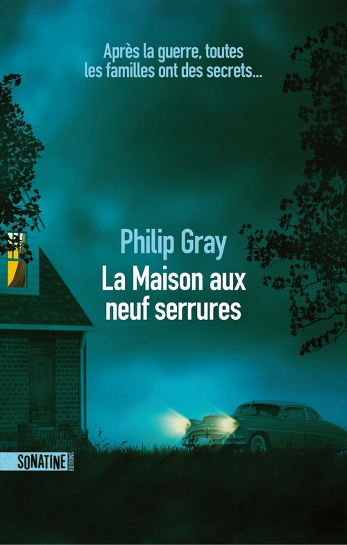 Couverture ebook de La Maison aux neuf serrures, de Philip Gray