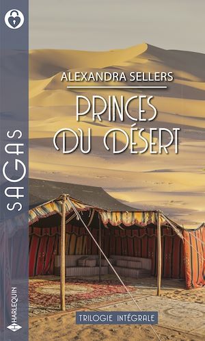 ebook cover of Princes du désert, by Alexandra Sellers