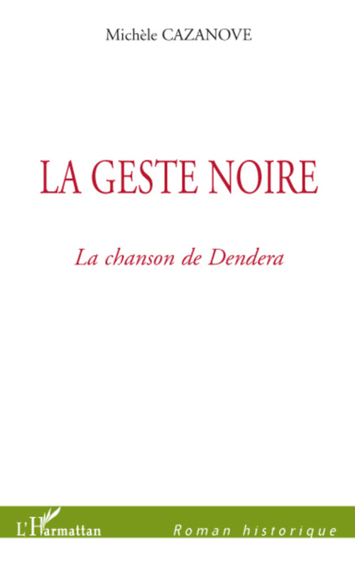 ebook cover of La Geste noire, by Michèle Cazanove