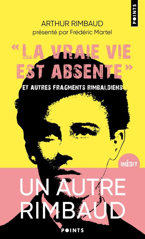 ebook cover of "La vraie vie est absente", by Arthur Rimbaud