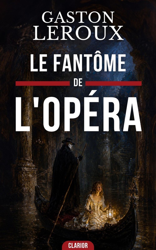 ebook cover of Le Fantôme de l'Opéra, by Gaston Leroux
