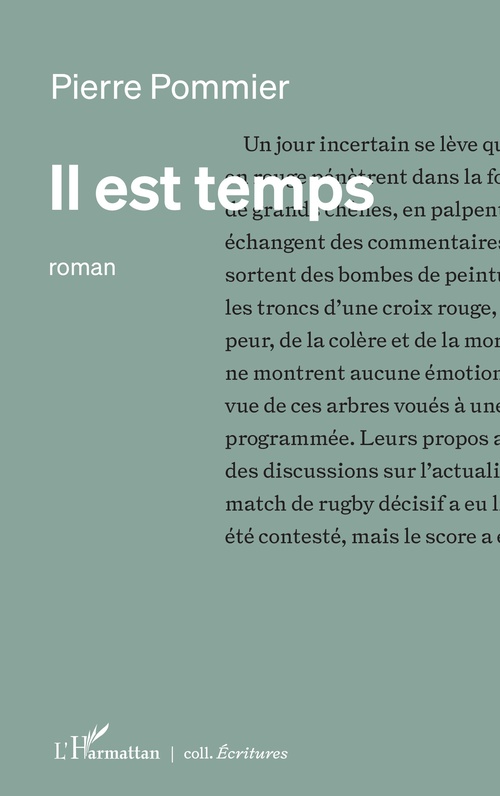 ebook cover of Il est temps, by Pierre Pommier