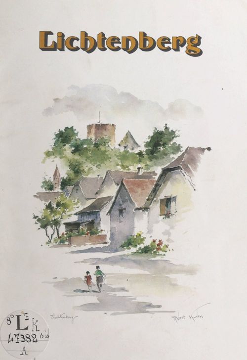 ebook cover of Lichtenberg, by Fritz Eyer