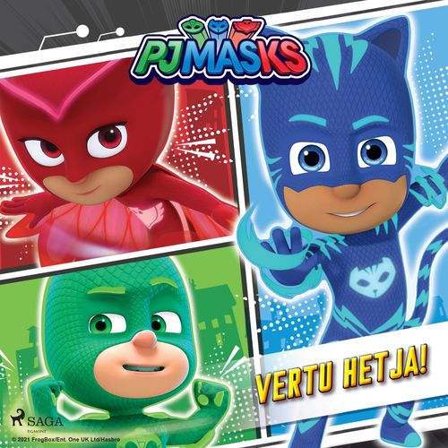 audiobook cover of PJ Masks - Vertu hetja!, by Eone