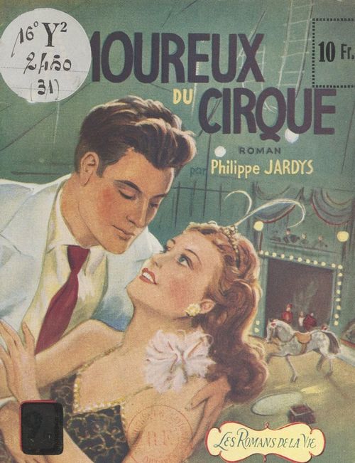 ebook cover of Les amoureux du cirque, by Philippe Jardys