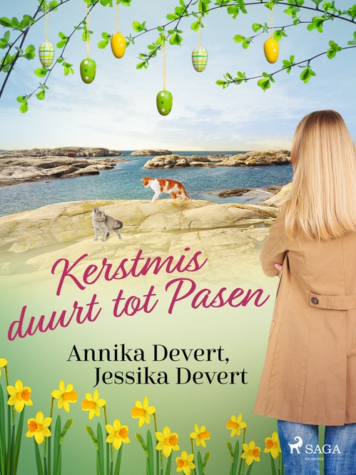 ebook cover of Kerstmis duurt tot Pasen, by Annika Devert, Jessika Devert