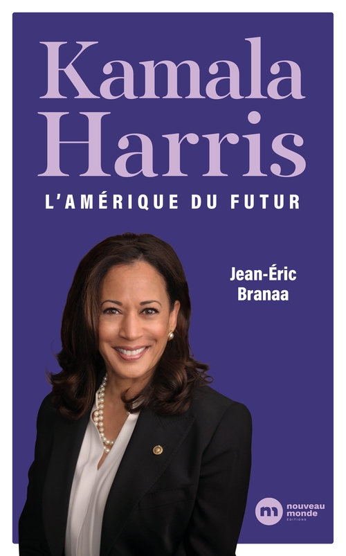 Couverture ebook de Kamala Harris, de Jean-Éric Branaa