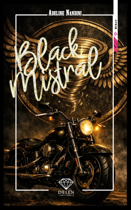 ebook cover of Black Mistral, by Adeline Nandini