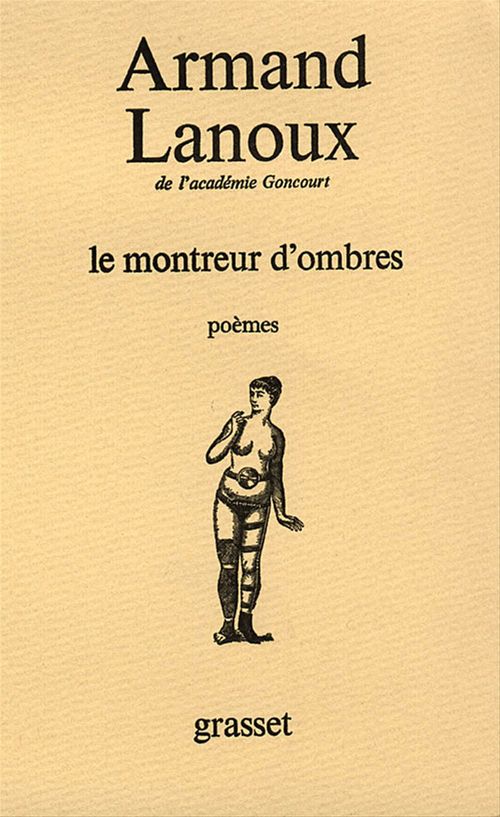 Couverture ebook de Le montreur d'ombres, de Armand Lanoux