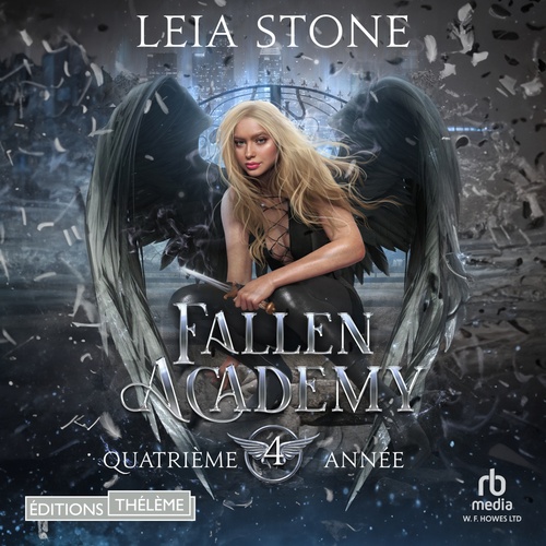 audiobook cover of Quatrième année: Fallen Academy, by Leia Stone