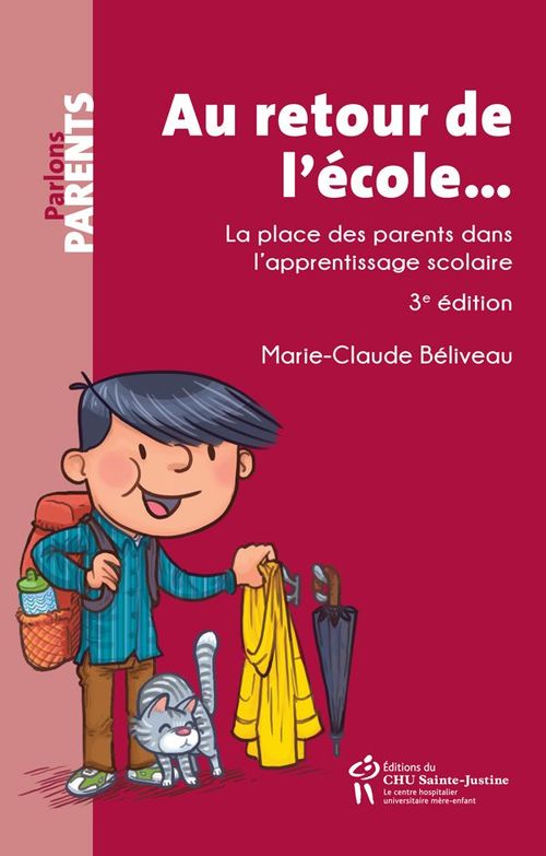 Couverture ebook de Au retour de l'école..., 3e édition, de Marie-claude Béliveau