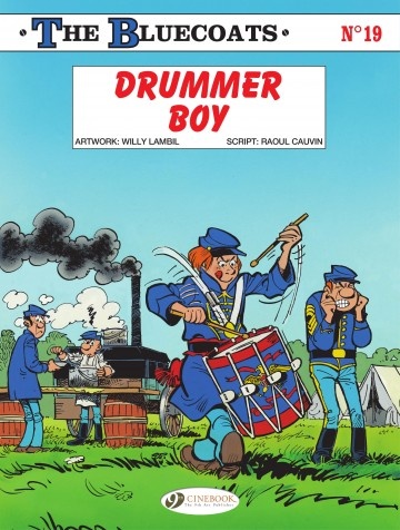 Couverture ebook de The Bluecoats - Vol. 19 - Drummer Boy, de Cauvin