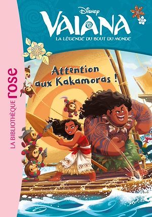 Couverture ebook de Vaiana 04 - Attention aux Kakamoras !, de Disney