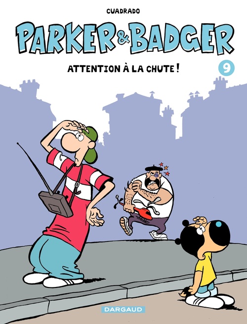 ebook cover of Parker et Badger - Tome 9 - Attention à la chute !, by Marc Cuadrado