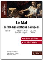 ebook cover of Le Mal en 30 dissertations corrigées, by Victoire Feuillebois, Jean-damien Mazaré, Alexandre Postel