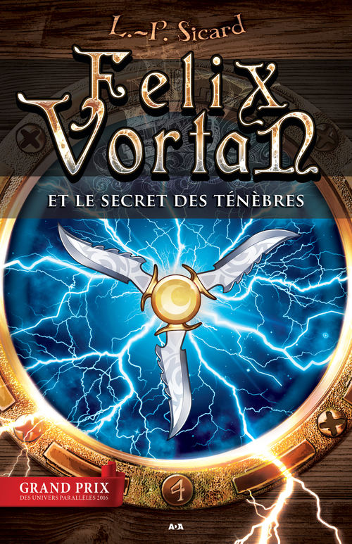 Couverture ebook de Felix Vortan et le secret des ténèbres, de Louis-Pier Sicard