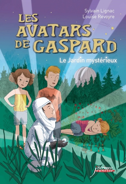 Couverture ebook de Les avatars de Gaspard. Le jardin mystérieux, de Sylvain Lignac, Louise Revoyre