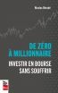 Couverture ebook de De zéro à millionnaire, de Nicolas Bérubé