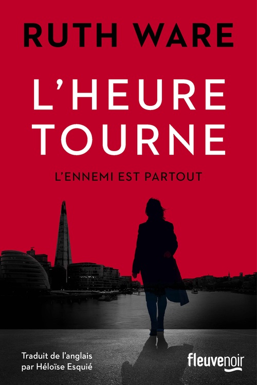 ebook cover of L'heure tourne, by Ruth Ware
