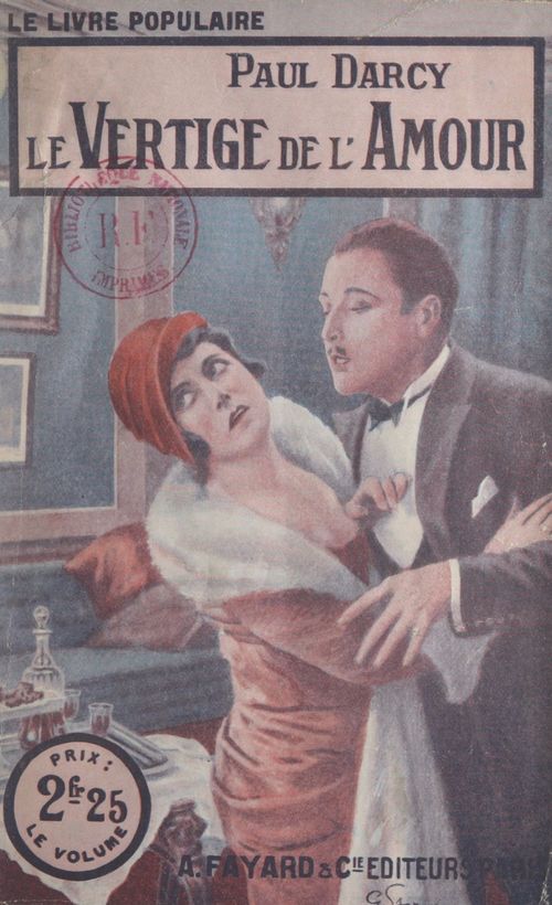 ebook cover of Le vertige de l'amour, by Paul Darcy