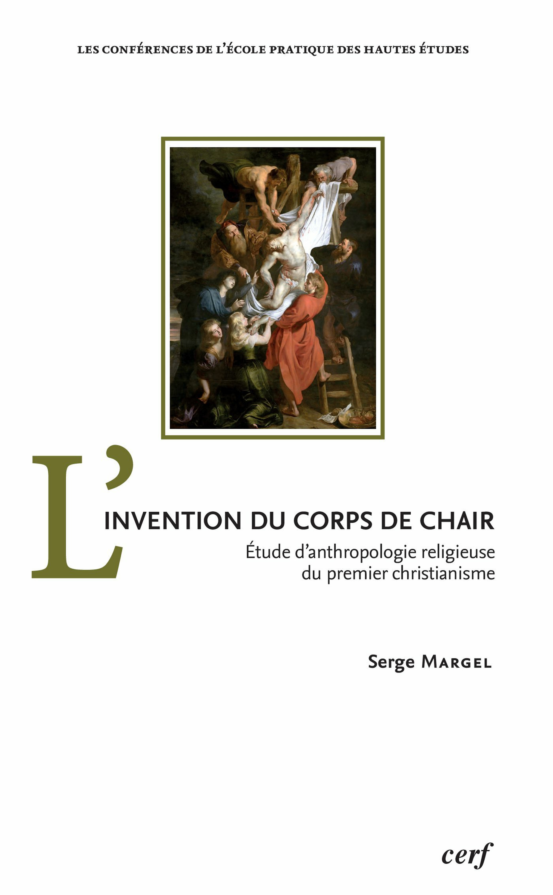 Couverture ebook de L´invention du corps de chair, de Serge Margel