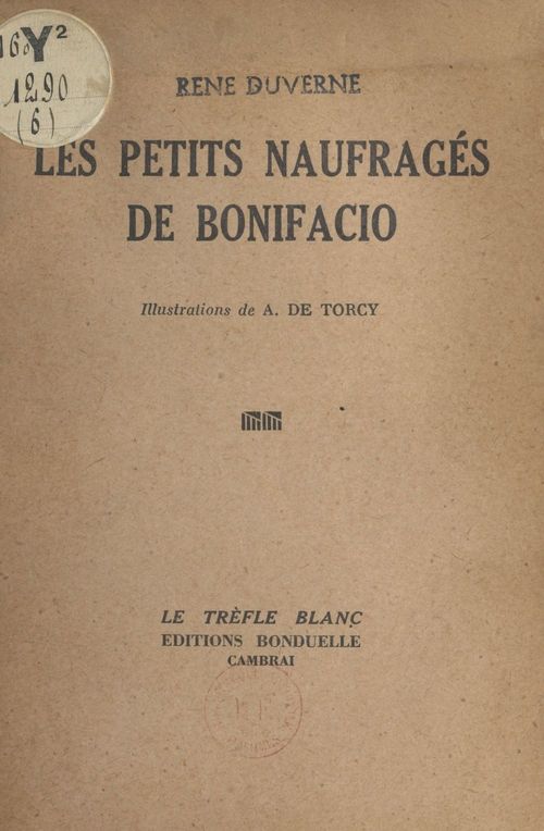 ebook cover of Les petits naufragés de Bonifacio, by Rene Duverne
