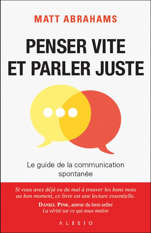 Couverture ebook de Penser vite et parler juste, de Matt Abrahams