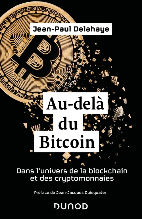 ebook cover of Au-delà du Bitcoin, by Jean-Paul Delahaye