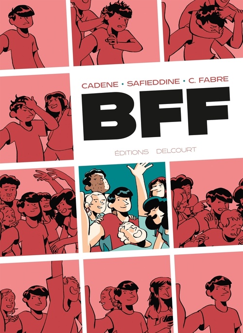 Couverture ebook de BFF, de Thomas Cadène