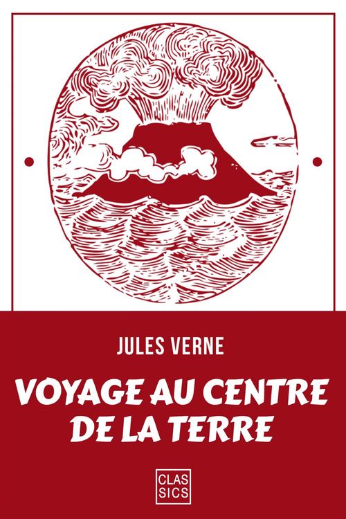 ebook cover of Voyage au centre de la terre, by Jules Verne