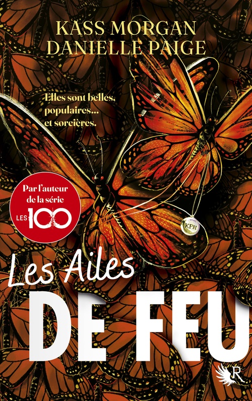 ebook cover of Les Ailes de feu, by Kass Morgan, Danielle Paige