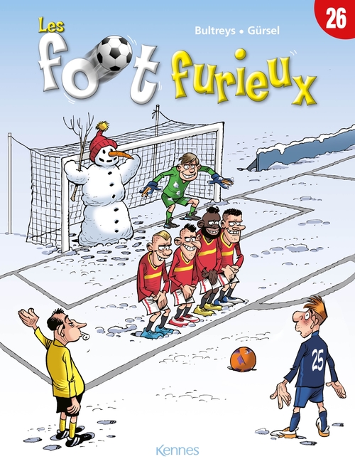 Couverture ebook de Les Foot furieux T26, de Gurcan Gursel