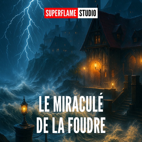 Couverture audiobook de Le Miraculé de la Foudre, de Superflame
