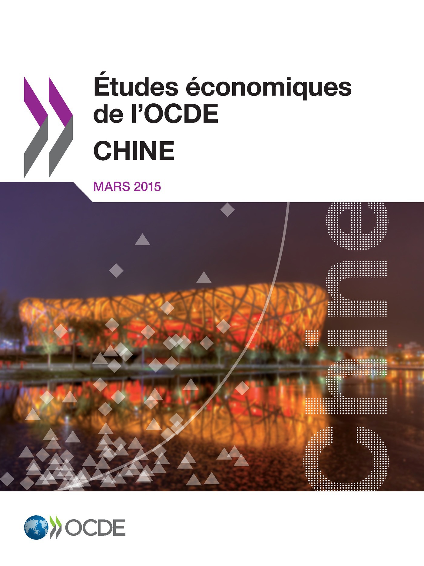 Couverture ebook de Études économiques de l'OCDE : Chine 2015, de Collectif