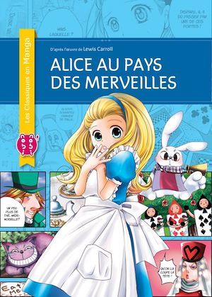 Couverture ebook de Alice au Pays des Merveilles, de Junko Tamura