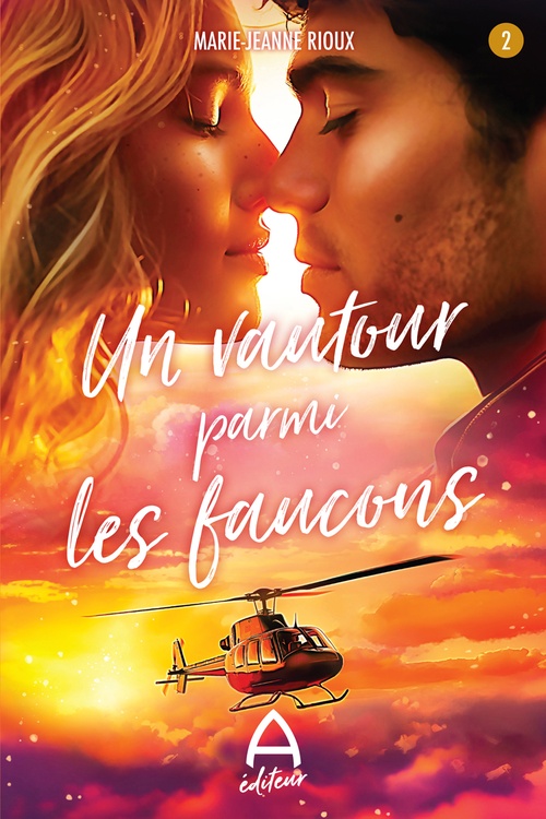Couverture ebook de Un vautour parmi les faucons, de Marie-Jeanne Rioux